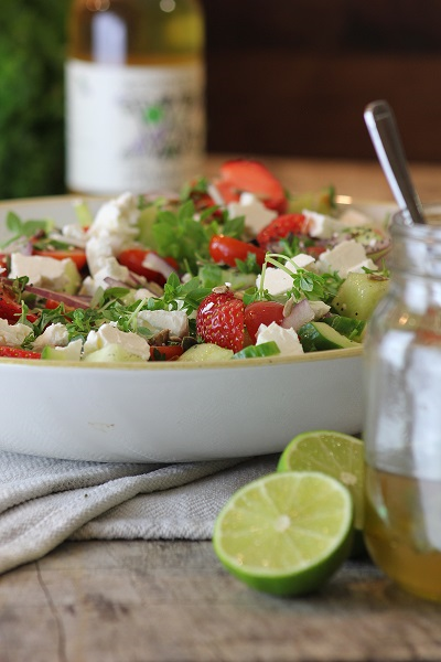 Strawberry & Feta Salad