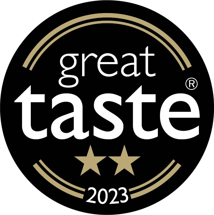 Great Taste Award Two Star 2023 logo.