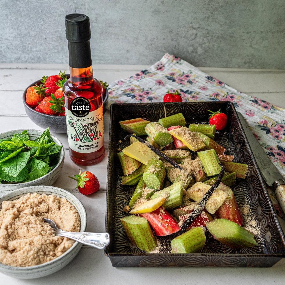 Strawberry & Mint Fruit & Herb Vinegar