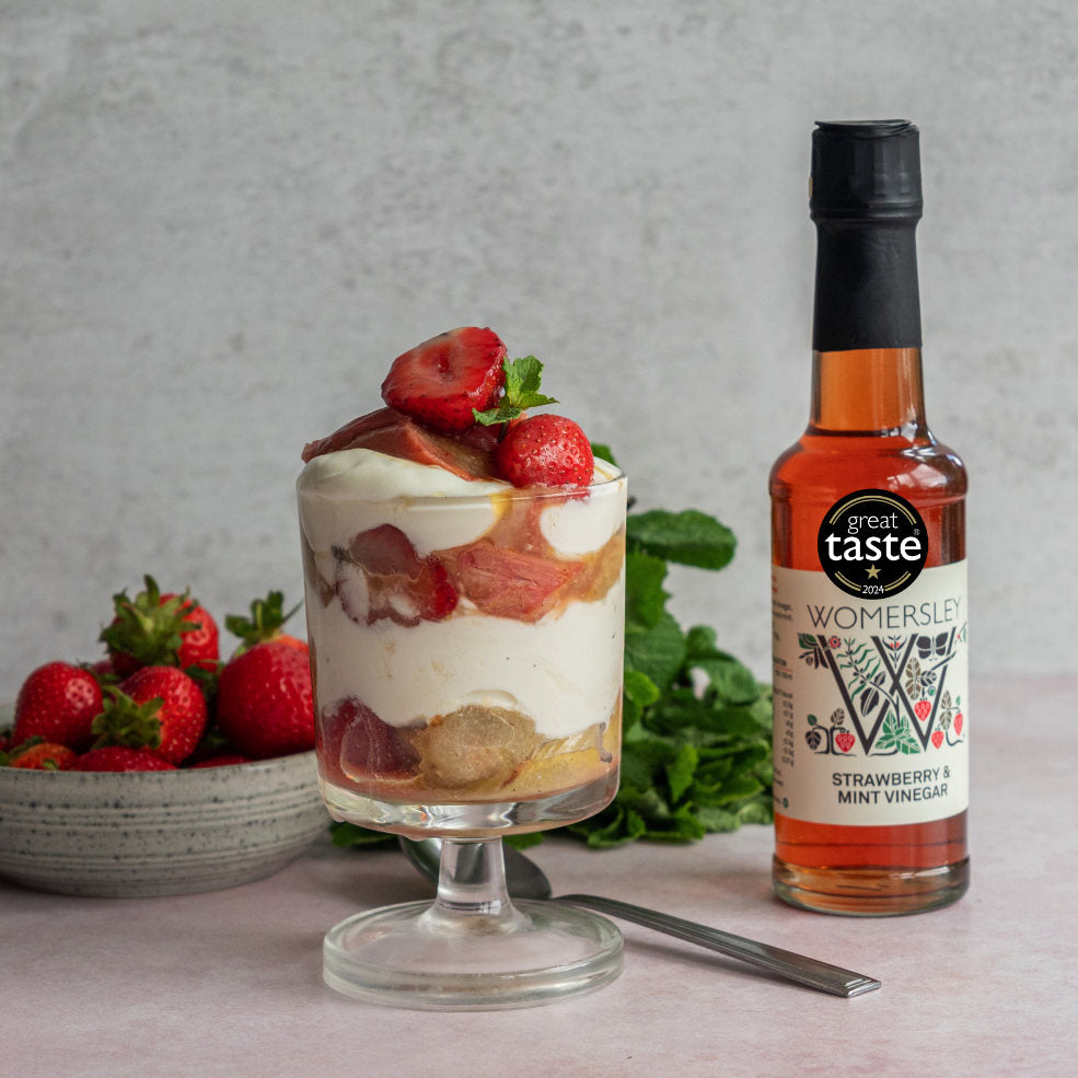 Strawberry & Mint Fruit & Herb Vinegar