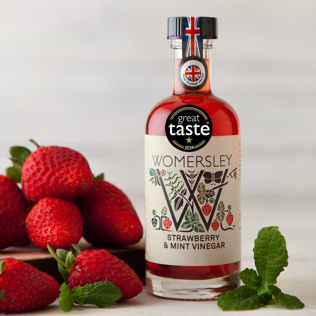 Strawberry & Mint Fruit & Herb Vinegar