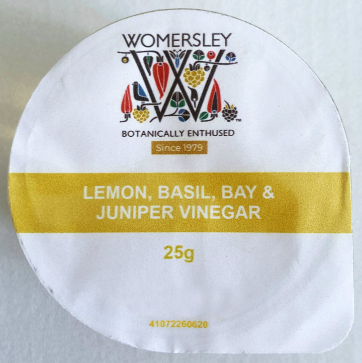 Lemon, Basil, Bay & Juniper Fruit & Herb Vinegar