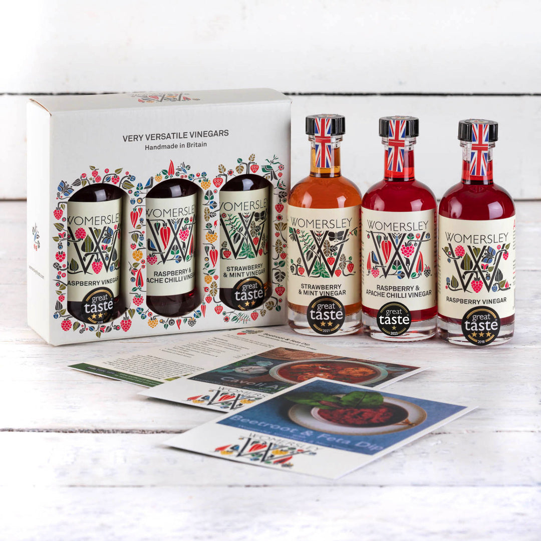 The Womersley Fruit Vinegar Discovery Gift Box