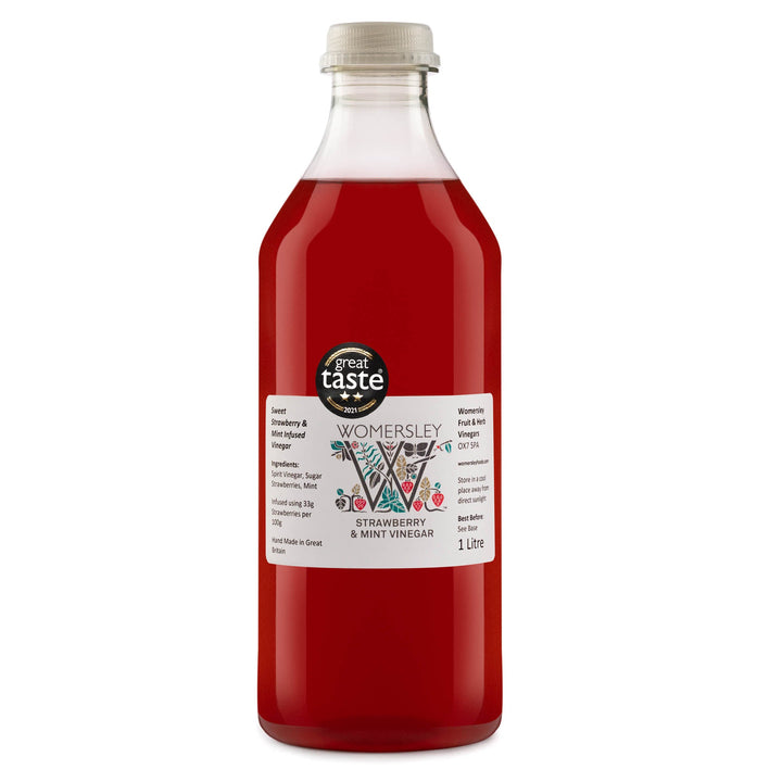 Strawberry & Mint Fruit & Herb Vinegar
