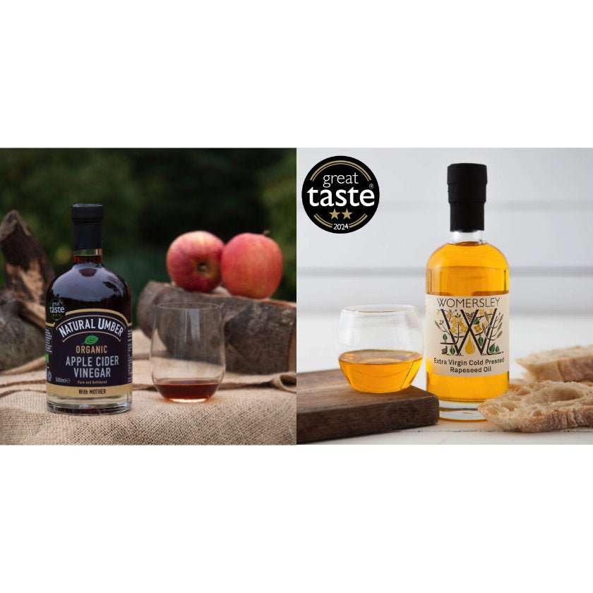 Apple Cider Vinegar and Cotswold Rapeseed Oil