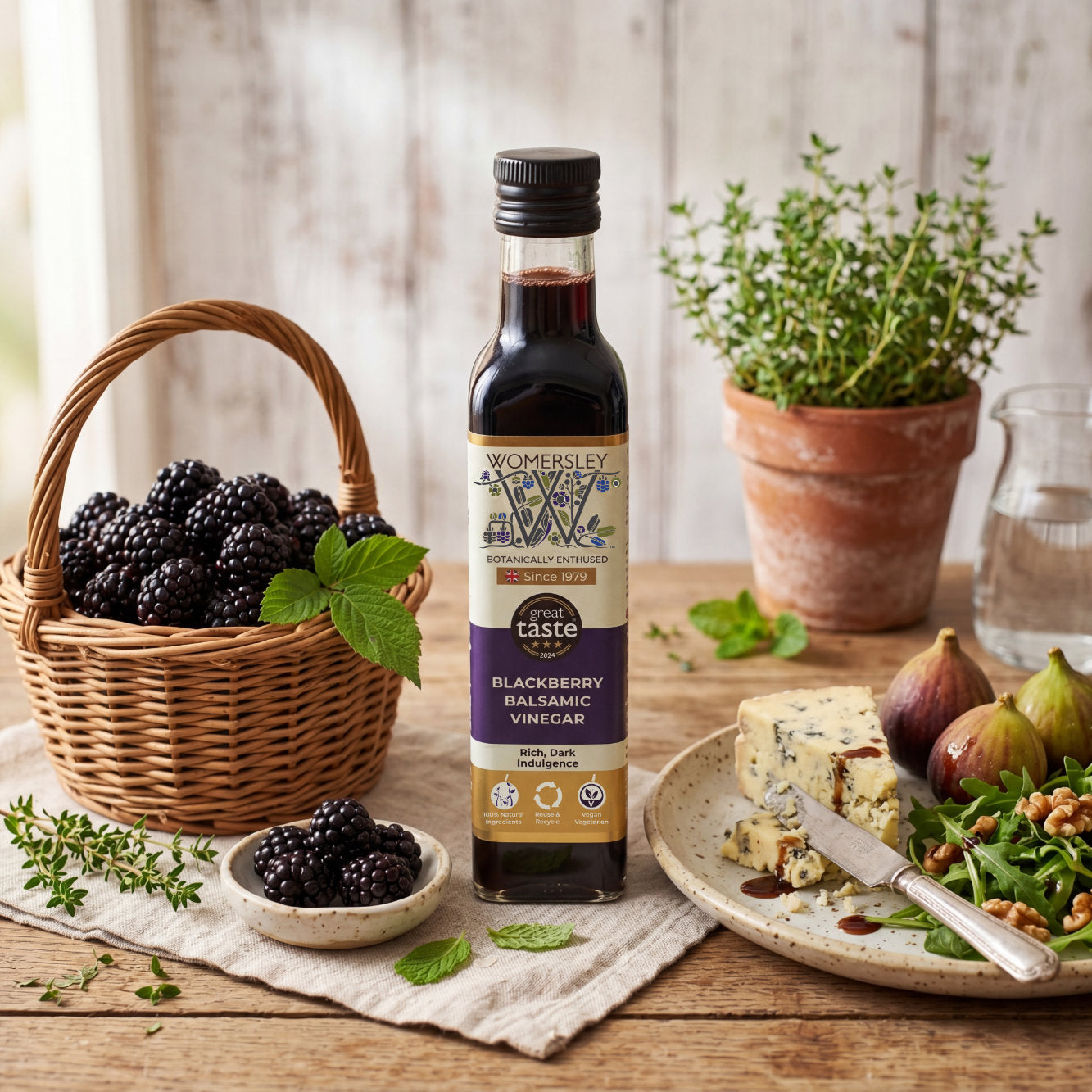 Blackberry Balsamic Vinegar of Modena | Womersley Foods