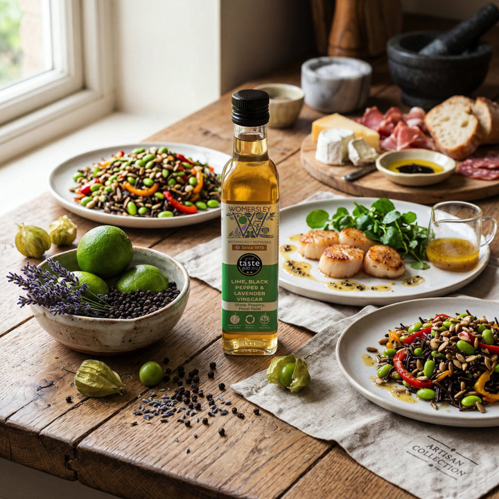 Lime, Black Pepper & Lavender Fruit & Herb Vinegar