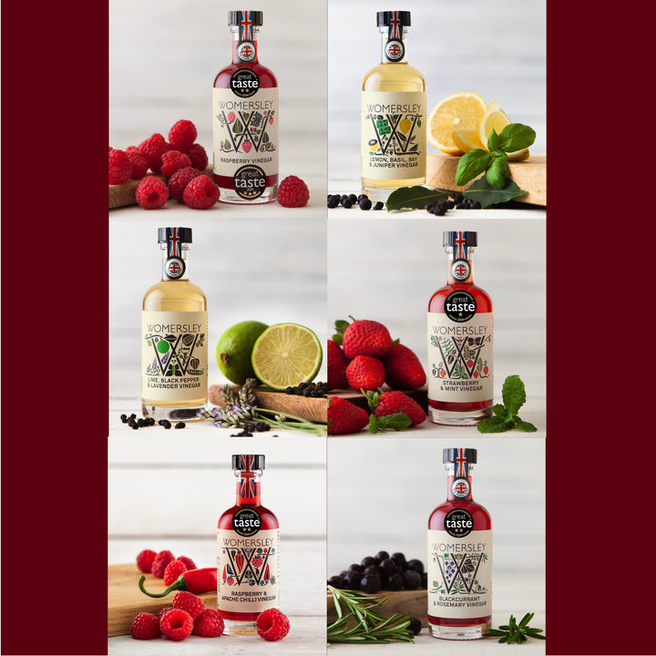 Exclusive Return: Limited Edition 100ml Fruit & Herb Vinegar Collection