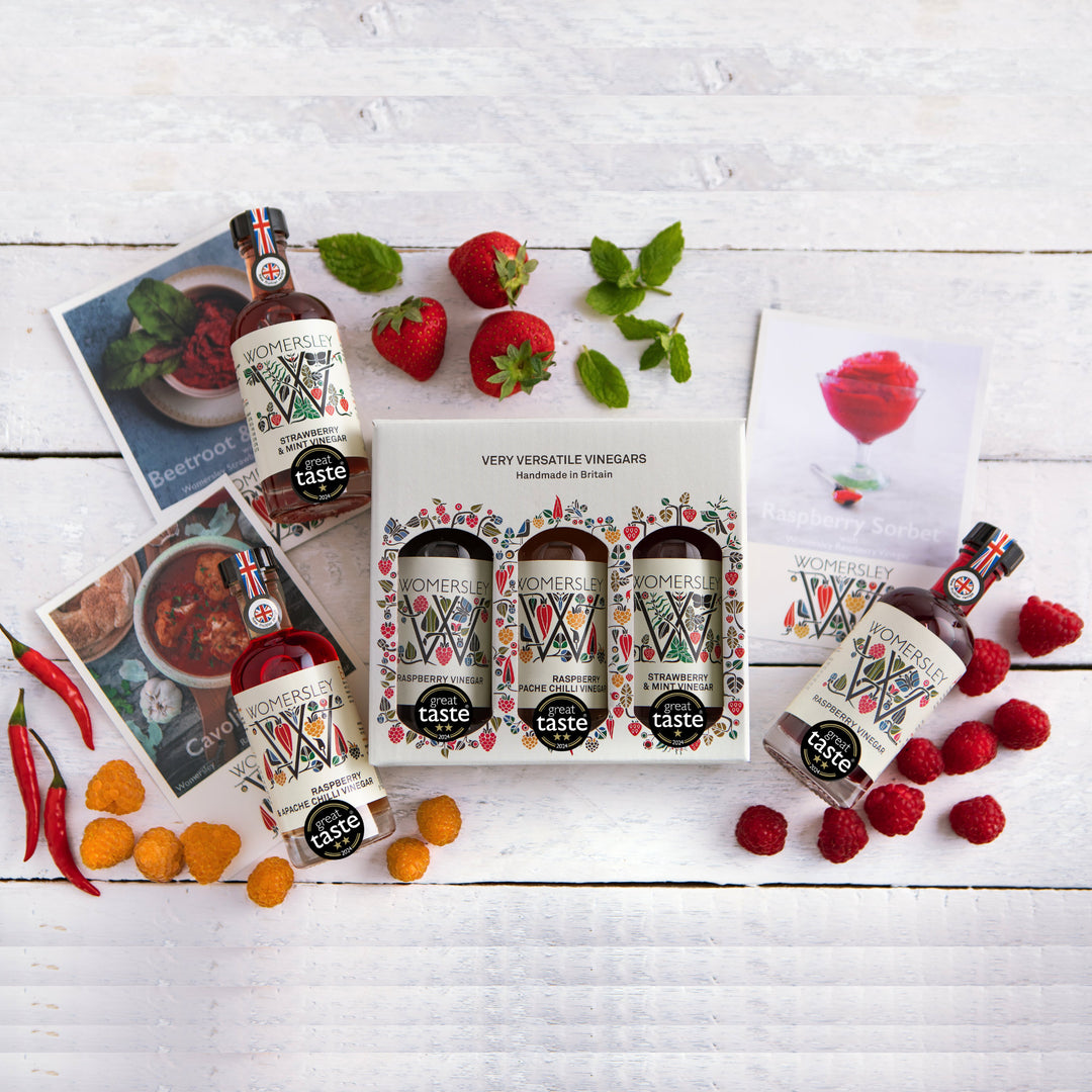 The Womersley Fruit Vinegar Discovery Gift Box