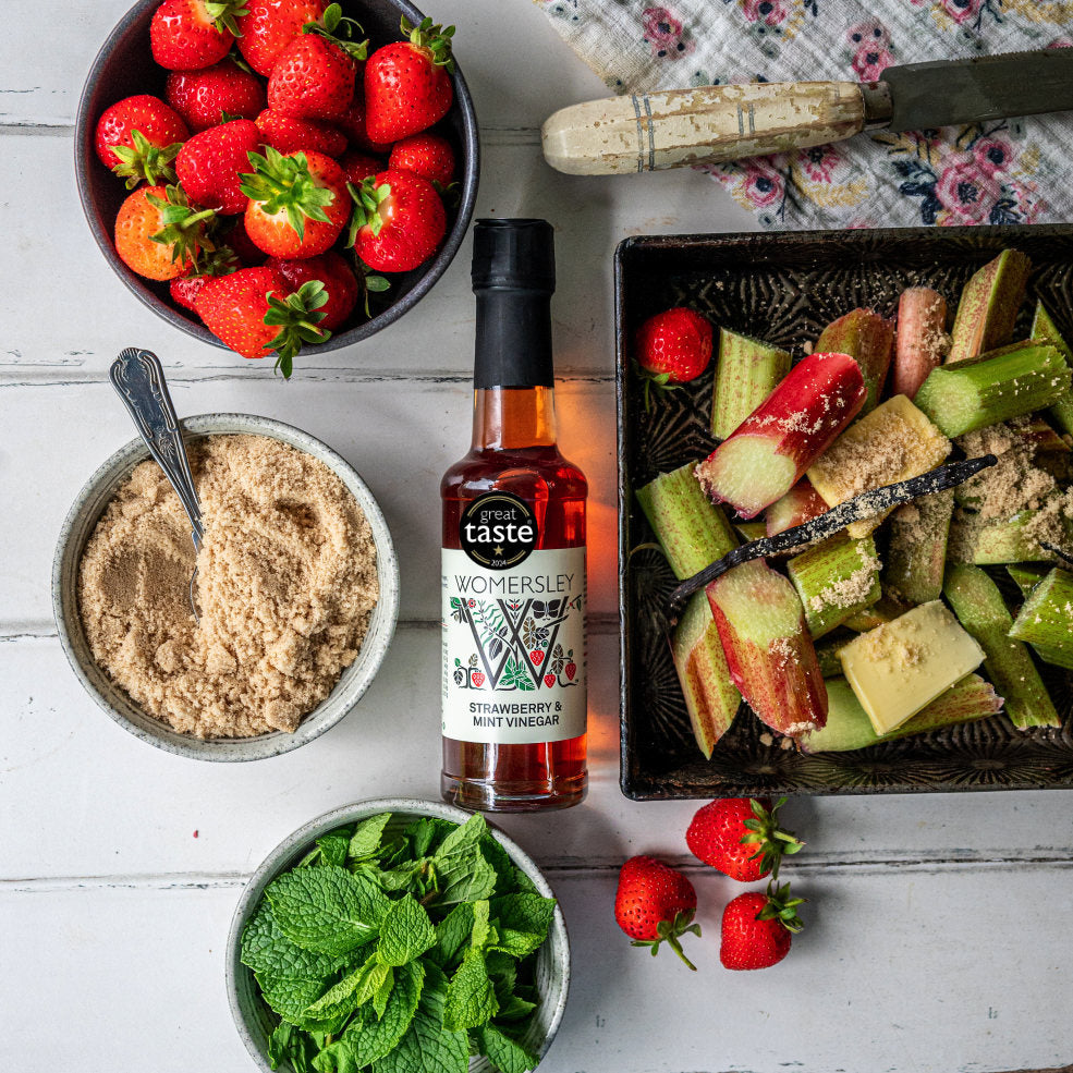 Strawberry & Mint Fruit Vinegar