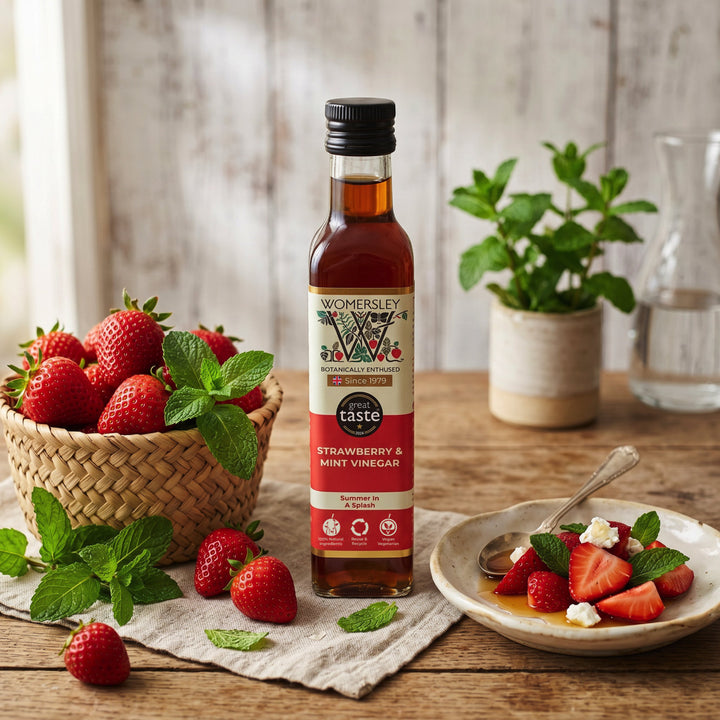 Strawberry & Mint Fruit & Herb Vinegar