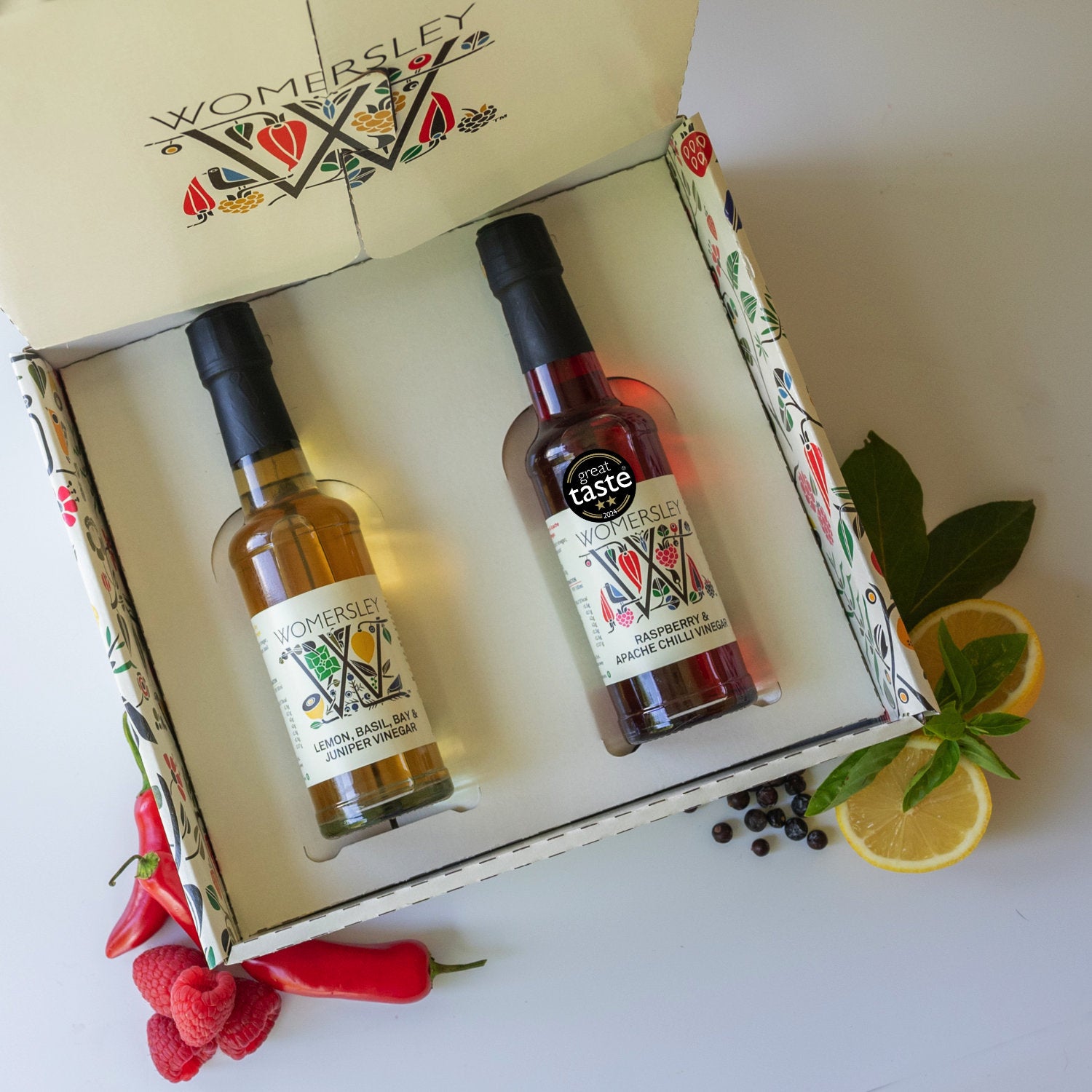 Enduringly Popular Fruit Vinegars Gift Box