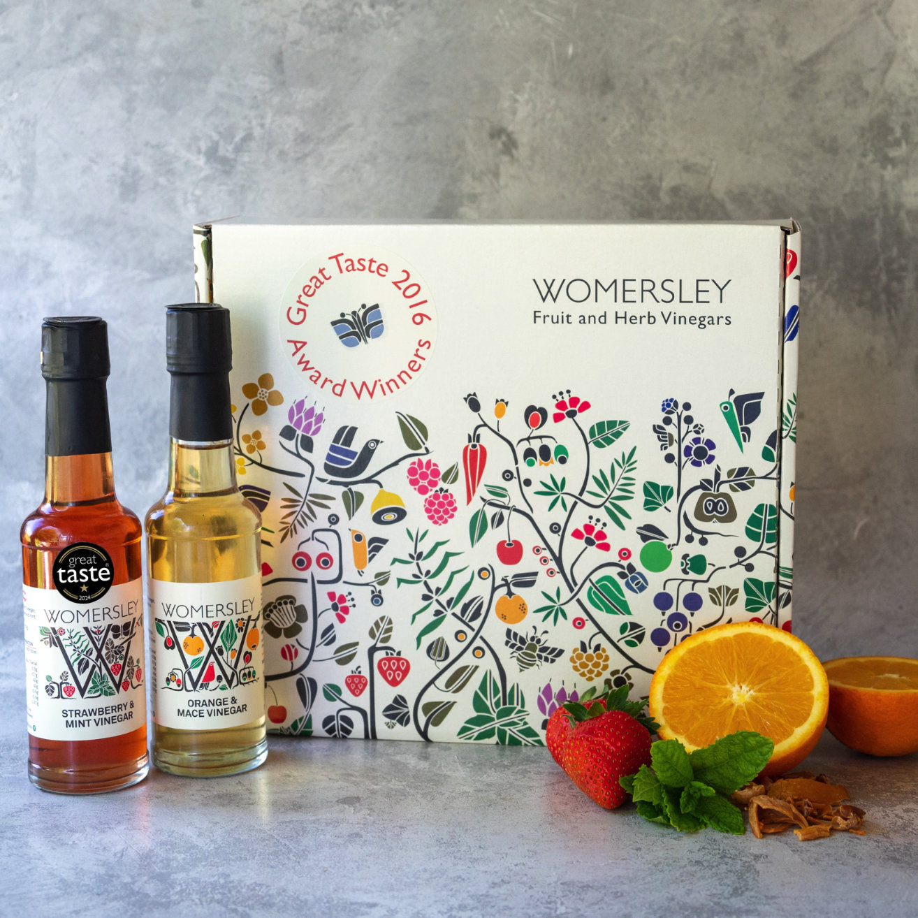 Great Taste Awards Winner Fruit Vinegars Gift Box