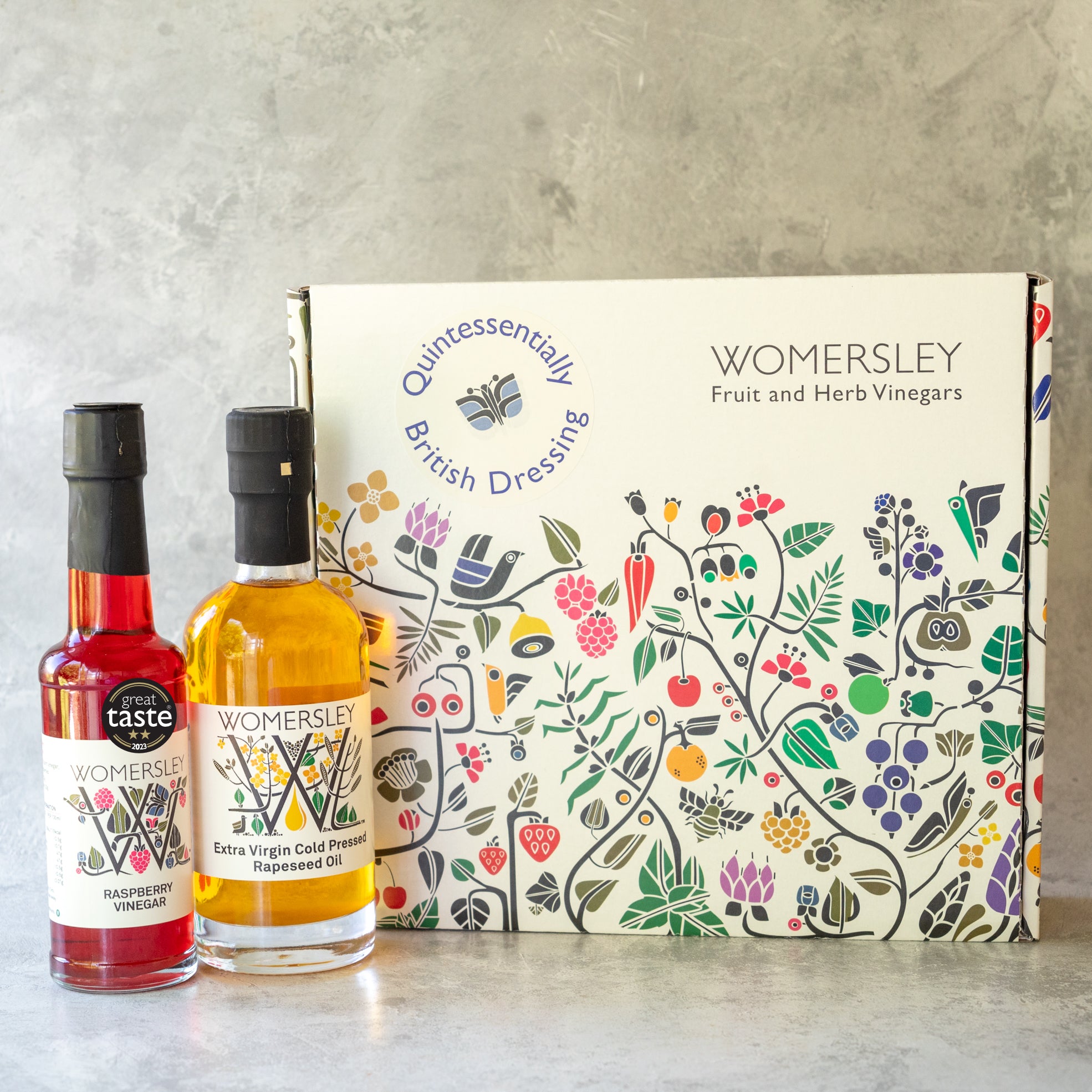 Quintessentially British Vinegar & Oil Dressing Gift Box