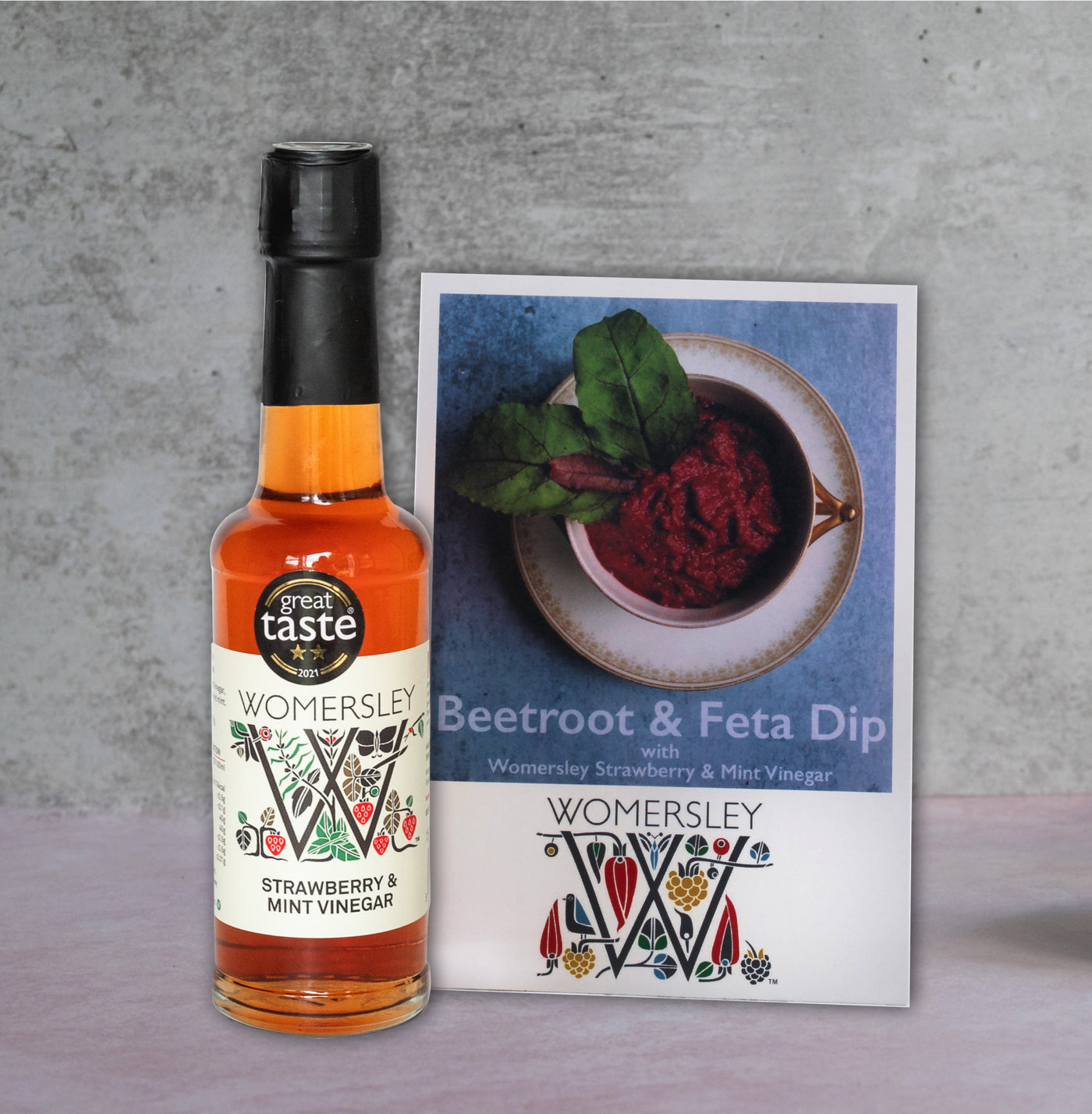 The Womersley Gourmet Vinegar & Recipes Gift Box