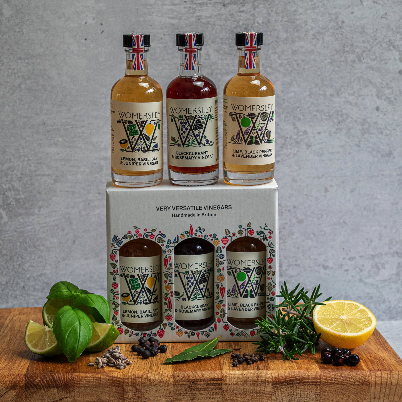 The Womersley Gourmet Discovery Vinegar Gift Box