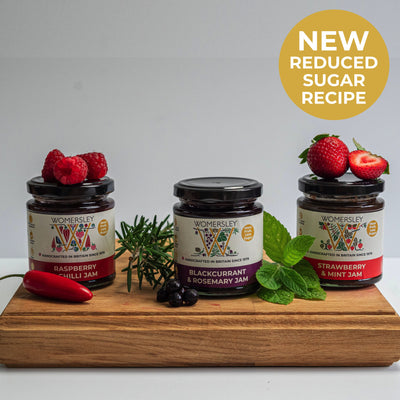 Gourmet Strawberry & Mint Jam - More Fruits, Less Sugar