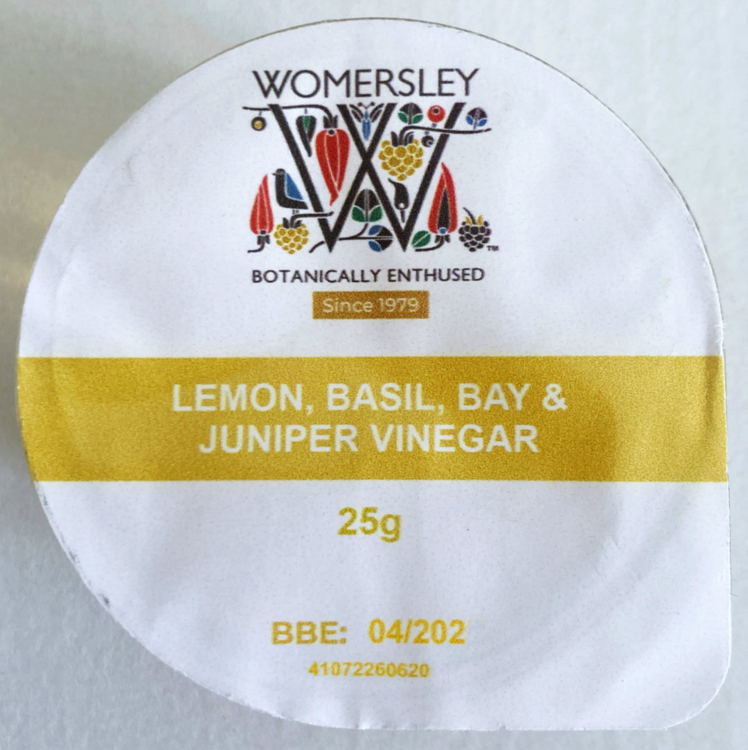 Gourmet Lemon, Basil, Bay & Juniper Vinegar
