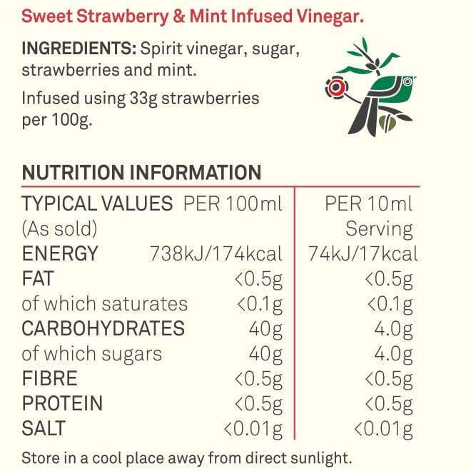 Womersley Foods Strawberry & Mint Vinegar
