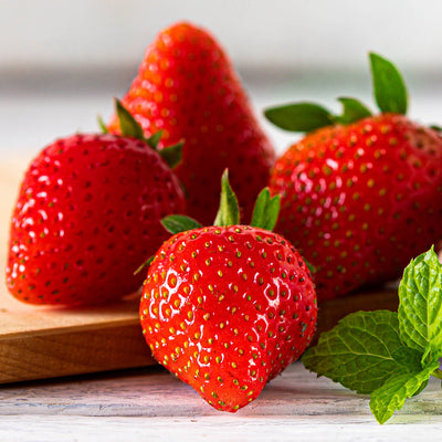 Strawberry & Mint Jam, 215g. More Fruits, Less Sugar