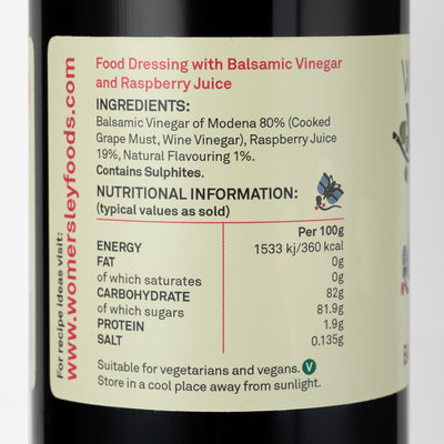 Womersley_Raspberry_Balsamic_Vinegar_label_nutritional